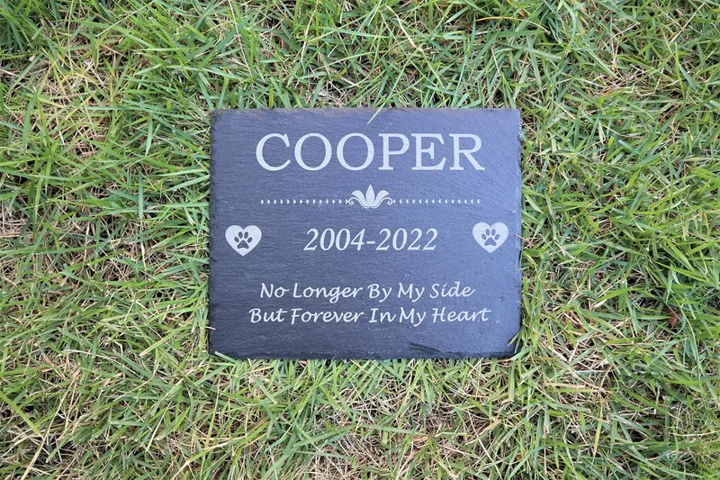 Custom Pet Memorial Slate Stone