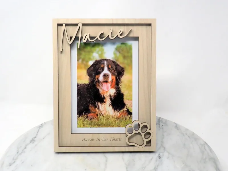 Personalized Pet Memorial Photo Frame